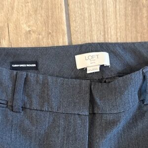 LOFT Charcoal Dress Pants